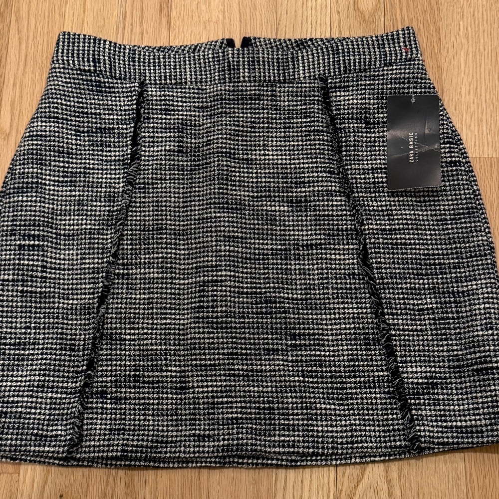 Black and White Basic Skirt